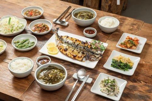 고등어구이/Grilled mackerel